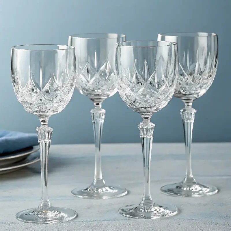 Engraved Wine Glass Set